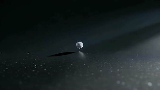 黑色背景光斑粒子特效画面