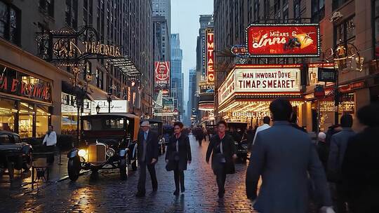 20世纪初的美国城市