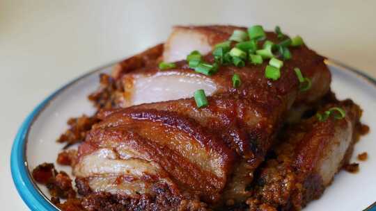 土家美食餐饮饮食扣肉梳子扣肉