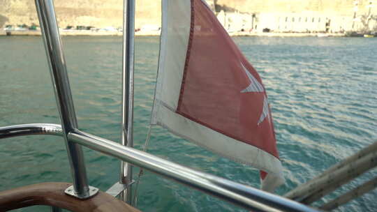 马耳他国旗马耳他国旗瓦莱塔红白十字