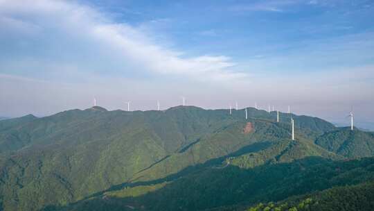 湖南岳阳临湘五尖山风光