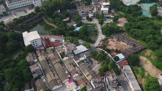 航拍深圳城市建筑设计