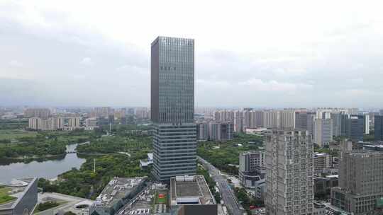 上海嘉定保利国际广场地标航拍