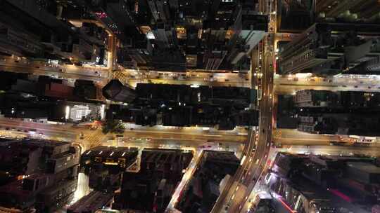 香港夜景航拍