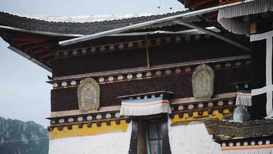 郎木寺建筑外景