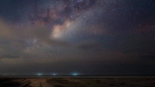 星空 唯美 蓝色 静谧 夜空 银河星空