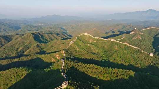 中国万里长城日出