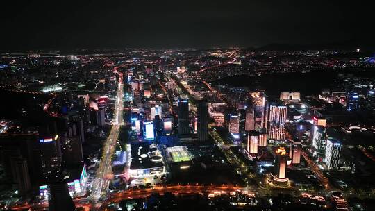 青岛崂山区夜景视频素材模板下载