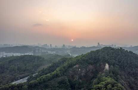 深圳日落延时