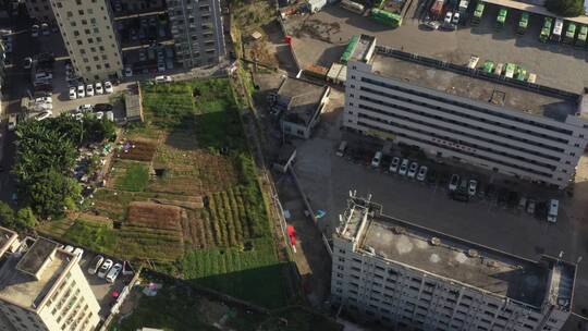 航拍深圳城市建筑风景