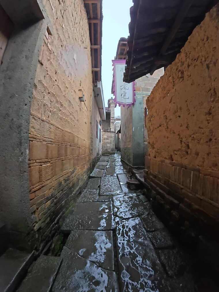 雨中竹桥古村（横屏+竖屏拍摄）