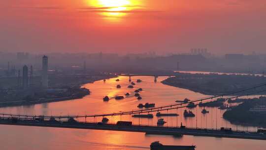 中国广东省广州市海鸥岛南沙大桥