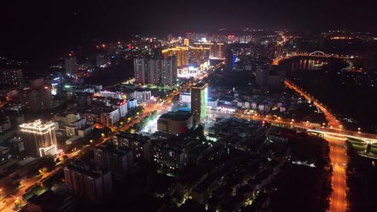 百色市夜景