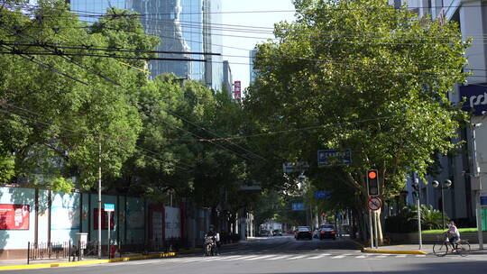 上海步行街商业街国贸中心