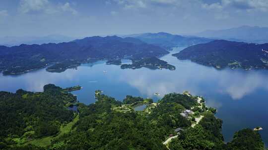 水库自然风光千岛湖