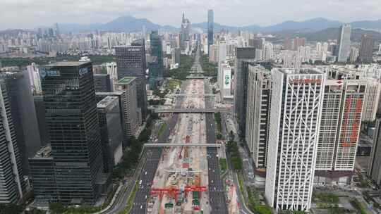 深圳福田区城市建筑交通