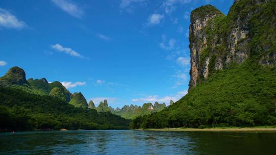 广西美景 桂林山水 漓江风光 漓江漂流