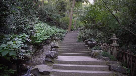 杭州飞来峰永福寺禅院风景