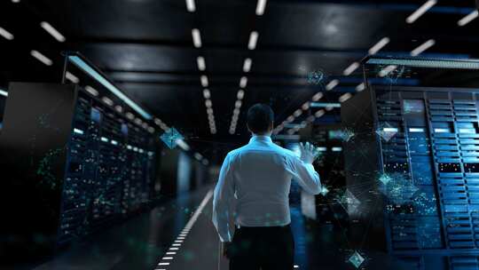 科技数据中心服务器机房合集