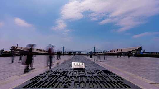 大连星海广场百年城雕-大连4k素材