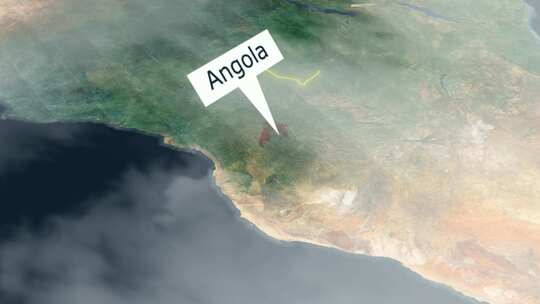 安哥拉地图-云效应