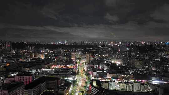 合集深圳城市夜景交通航拍