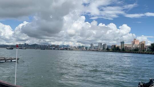 海港风景4K实拍视频