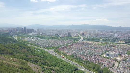 190731义乌环城路南山公园航拍6