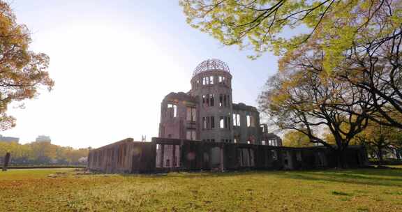 现场原子弹穹顶建筑