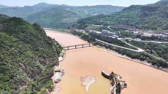 河南三门峡水利枢纽工程三门峡大坝水力发电