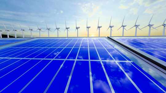 太阳能和光伏新能源发电