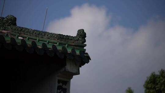 杭州西湖景区文澜阁风景