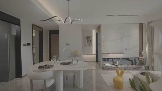 住宅客厅装饰家居空间设计现代简约轻奢舒适