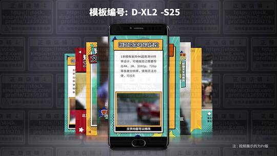 9件套视频包装模板 D-XL2-S25