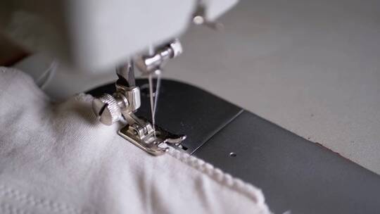 慢动作缝纫机针视频素材模板下载