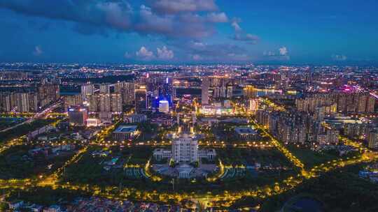 佛山顺德夜景延时