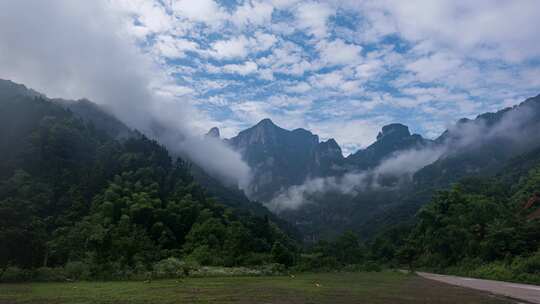 张家界天门山延时