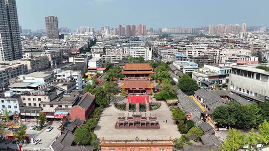 四川德阳建设德阳大景航拍