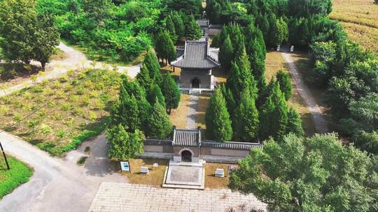 辽宁辽阳东京陵人文古建风景