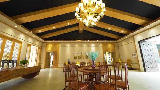 圆桌 客厅 装饰 古典 新中式 实木