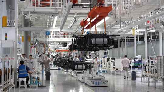 汽车卡车自动化生产线智能生产
