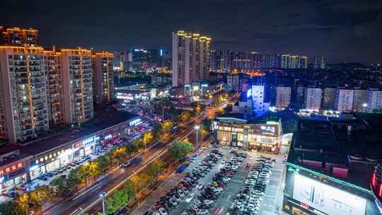 佛山三水_三水广场商业中心夜景003