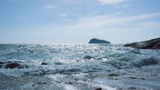 海浪浪花慢镜头07