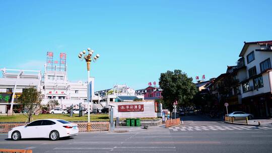 武夷山度假区街道延时8K4