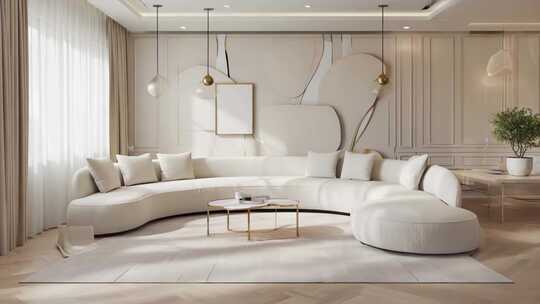 现代风格客厅室内装修