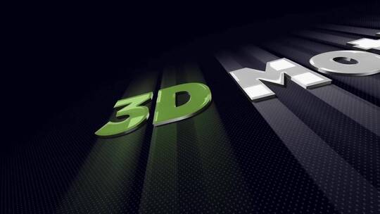 3Dlogo光条logo展示AE模板