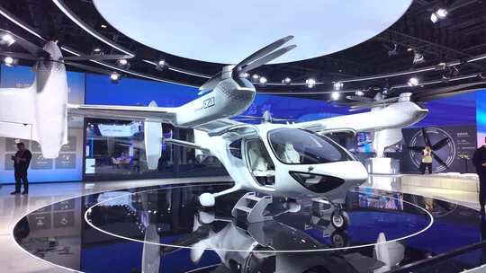 上海第八届 进博会私人飞机展