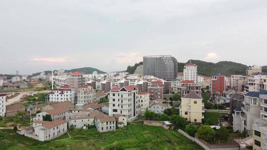 大气 航拍 福建 莆田 秀屿 乡村 建筑 风景视频素材模板下载