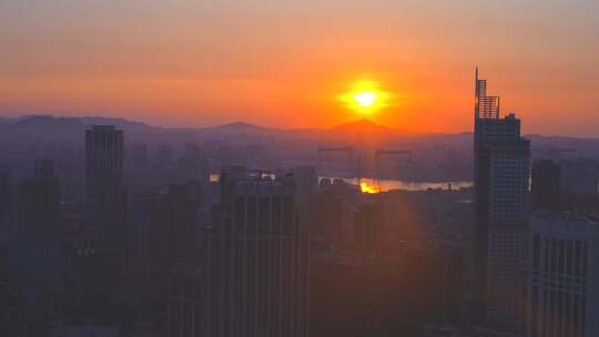 日落 落日 夕阳