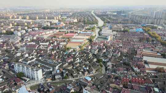 空中上海郊区